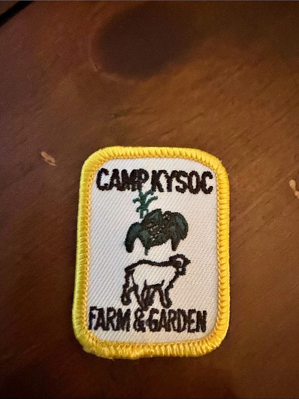Camp Krysoc Farm & Garden Embroidered Patch